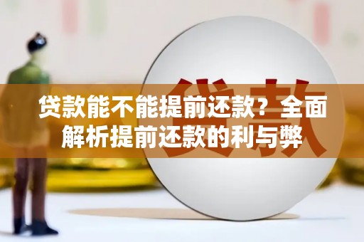 阿里山贷款能不能提前还款？全面解析提前还款的利与弊