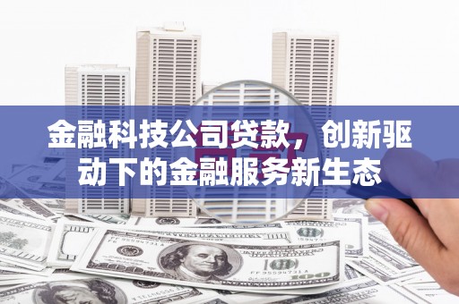 阿里山金融科技公司贷款，创新驱动下的金融服务新生态