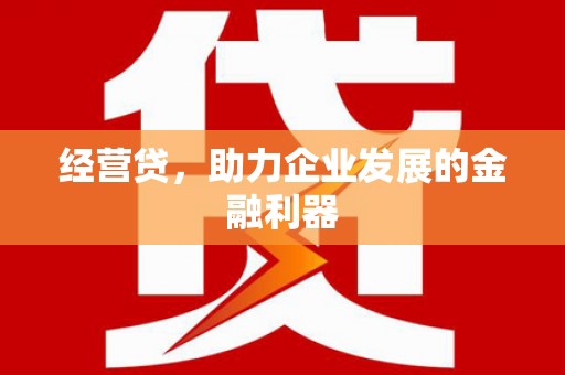 阿里山经营贷，助力企业发展的金融利器