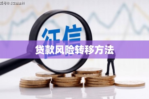 阿里山贷款风险转移方法