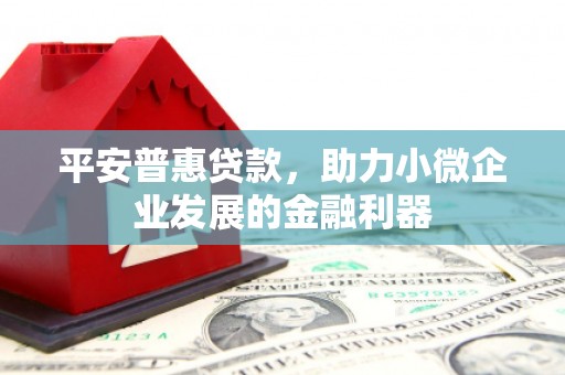 阿里山平安普惠贷款，助力小微企业发展的金融利器