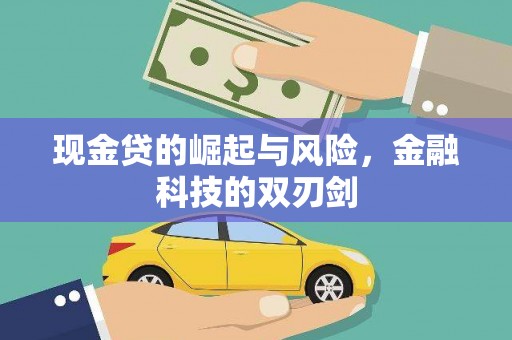 阿里山现金贷的崛起与风险，金融科技的双刃剑