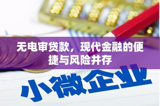 阿里山无电审贷款，现代金融的便捷与风险并存