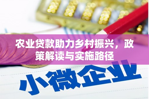 阿里山农业贷款助力乡村振兴，政策解读与实施路径