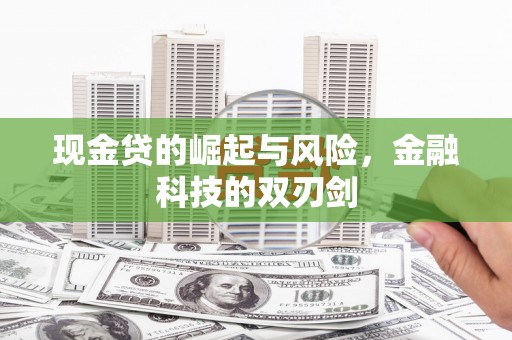 阿里山现金贷的崛起与风险，金融科技的双刃剑