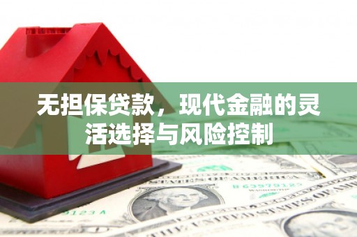 阿里山无担保贷款，现代金融的灵活选择与风险控制