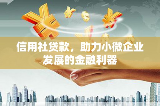 阿里山信用社贷款，助力小微企业发展的金融利器