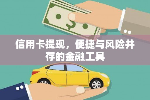 阿里山信用卡提现，便捷与风险并存的金融工具