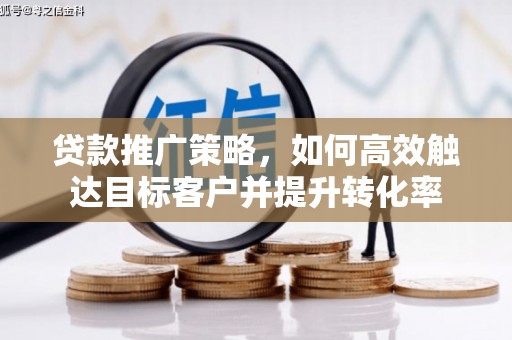 阿里山贷款推广策略，如何高效触达目标客户并提升转化率