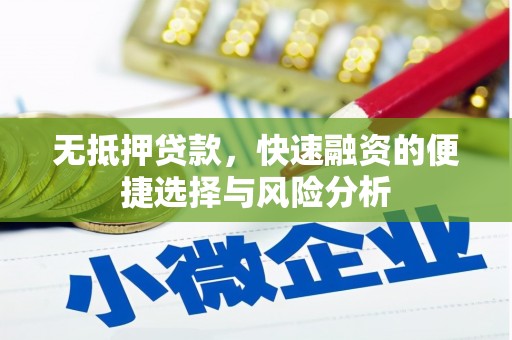 阿里山无抵押贷款，快速融资的便捷选择与风险分析