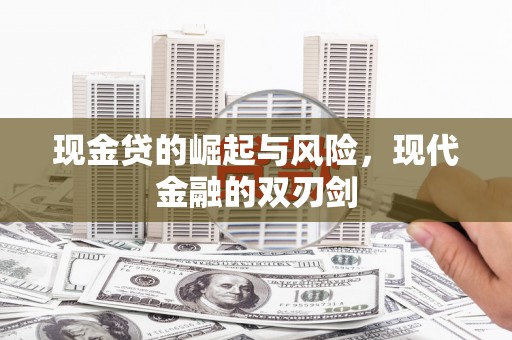 阿里山现金贷的崛起与风险，现代金融的双刃剑