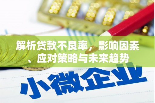 阿里山解析贷款不良率，影响因素、应对策略与未来趋势