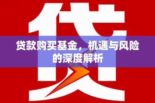 阿里山贷款购买基金，机遇与风险的深度解析