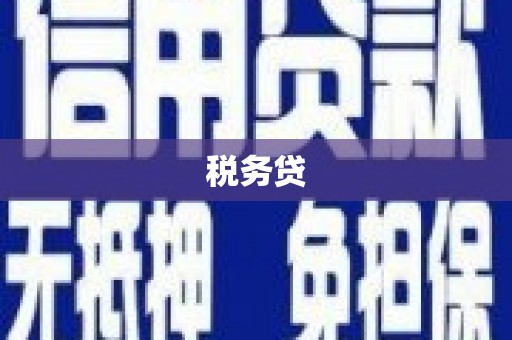 阿里山税务贷