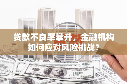 阿里山贷款不良率攀升，金融机构如何应对风险挑战？