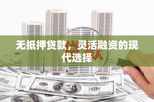 阿里山无抵押贷款，灵活融资的现代选择