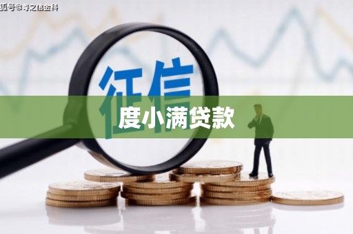 阿里山度小满贷款