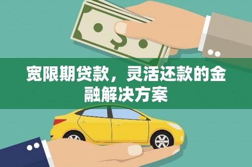 阿里山宽限期贷款，灵活还款的金融解决方案