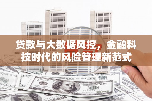 阿里山贷款与大数据风控，金融科技时代的风险管理新范式