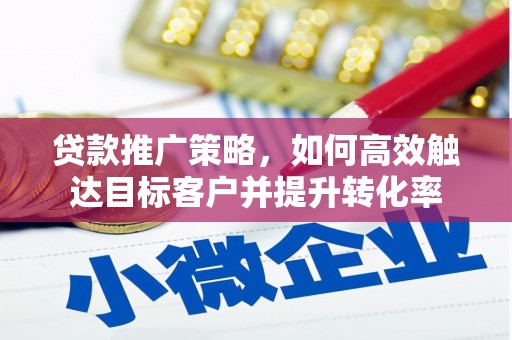 阿里山贷款推广策略，如何高效触达目标客户并提升转化率