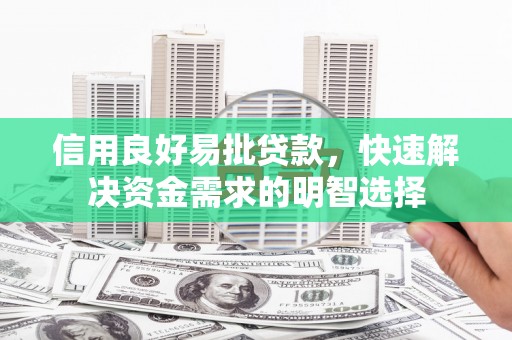 阿里山信用良好易批贷款，快速解决资金需求的明智选择