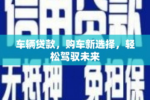 阿里山车辆贷款，购车新选择，轻松驾驭未来