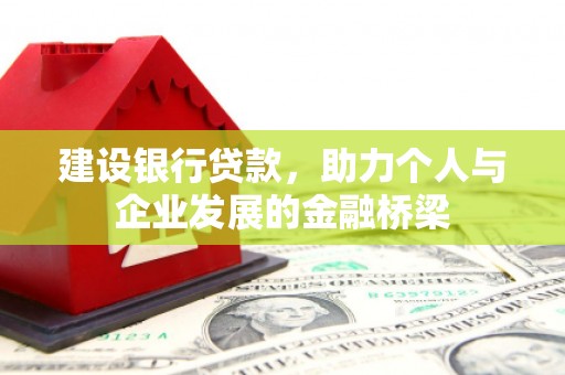 阿里山建设银行贷款，助力个人与企业发展的金融桥梁