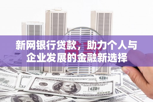 阿里山新网银行贷款，助力个人与企业发展的金融新选择