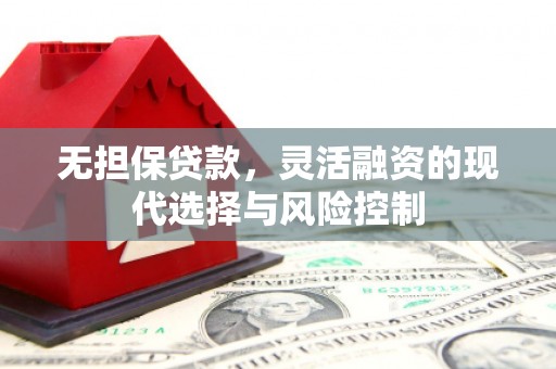 阿里山无担保贷款，灵活融资的现代选择与风险控制