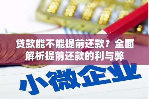 阿里山贷款能不能提前还款？全面解析提前还款的利与弊