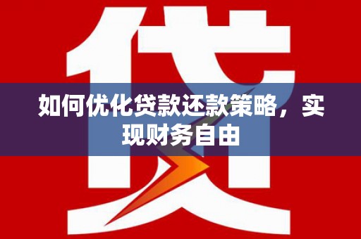 阿里山如何优化贷款还款策略，实现财务自由