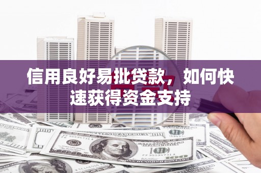 阿里山信用良好易批贷款，如何快速获得资金支持