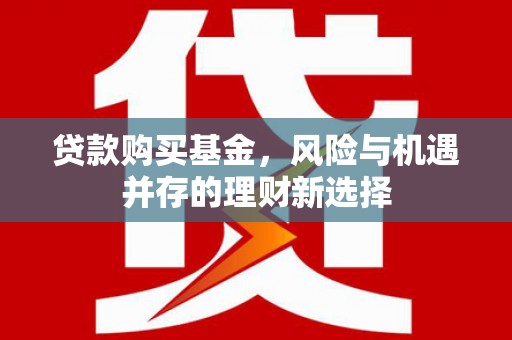 阿里山贷款购买基金，风险与机遇并存的理财新选择
